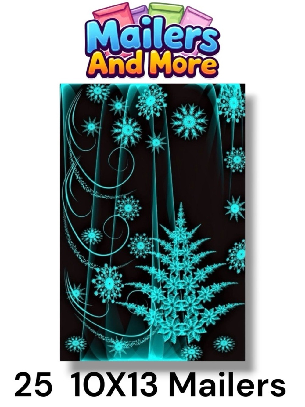 25 10X13 Emerald Tree Poly Mailer PRICE IS FIRM